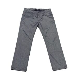 Mac Jeans Arne Designer Men's 36x32 Dark Gray Straight Leg Pants